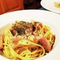 ダッフィーニーうに's cooksnap of when they made 厚切りベーコンで簡単カルボナーラ.