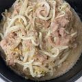 michinisa's cooksnap of when they made [ホットクック] 肉味噌もやし.