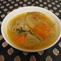 龍青空ママ's cooksnap of when they made かぼちゃが主役のほっこり豚汁.