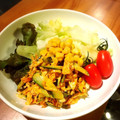 イシポン's cooksnap of when they made ささみの酒蒸しと胡瓜のハリッサ和え.