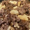 クック4C79MY☆'s cooksnap of when they made 牛肉と山芋　すき焼き風炒め　覚え書き.