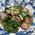 ＮＯＲＩＲＩＮ's cooksnap of when they made 牛肉と水菜のはりはり.