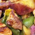 ぴあの姫's cooksnap of when they made 鶏とサツマイモとピーマンのテリテリ炒め.