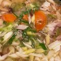 めろ☆めろん's cooksnap of when they made やさしい味♫鶏スープ （参鶏湯風）.