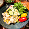 イシポン's cooksnap of when they made 里芋と鮭フレークのサラダ.