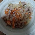 クックプ～'s cooksnap of when they made マロニーちゃんと挽き肉のピリ辛炒め煮.