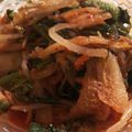 クックT1TVFW☆'s cooksnap of when they made 大人副菜☆春菊ともやしのキムチ和え♪.