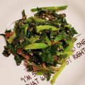（・×・）♪'s cooksnap of when they made セロリ嫌い克服！ごはんが進む♡セロリ炒め.