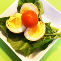 yu228's cooksnap of when they made 簡単☆昆布つゆ（麺つゆ）で煮卵風味付け卵.