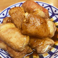かつぞう☆'s cooksnap of when they made 豚ばら薄切り肉巻き！豆腐の焼肉のたれ焼き.