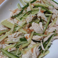 ナーちゃん's cooksnap of when they made きゅうりとささみの梅干和え.