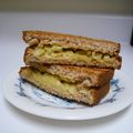 bonnet's cooksnap of when they made 爽やかセロリのサンドイッチ.