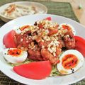 イベ長's cooksnap of when they made タレが絶品♡少ない油で簡単♪油淋鶏.