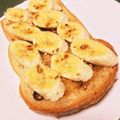 そらいろ猫's cooksnap of when they made 黒糖(黒砂糖)トーストonバナナ.