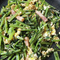 ameうめ's cooksnap of when they made ☆活用！大根の葉っぱの卵とじ☆.