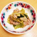 ★ぴよぴよ501★'s cooksnap of when they made 豚焼肉とキャベツオクラの炒め物.