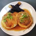 ﾐｭｩﾐｭｩ's cooksnap of when they made おからハンバーグ♪簡単鶏ひき肉和風ソース.
