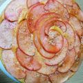 クック4STGKK☆'s cooksnap of when they made ♡薔薇りんごのさつま芋チーズケーキ♡.