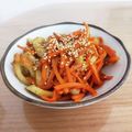 りんりん1202☆'s cooksnap of when they made 時短！簡単！竹輪と人参のきんぴら風.