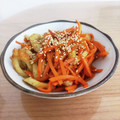 りんりん1202☆'s cooksnap of when they made 時短！簡単！竹輪と人参のきんぴら風.