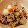 JRまりん's cooksnap of when they made 山形風いも煮.