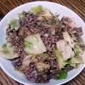 ポニーリボン's cooksnap of when they made たっぷり１人分＊キャベツのピリ辛ひき肉丼.