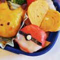 ゆいmaru3's cooksnap of when they made お弁当♡カニカマ&焼売(市販)で赤い焼売.