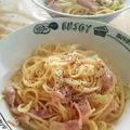 もこりこ's cooksnap of when they made 全卵＆牛乳で簡単あっさりカルボナーラ！.