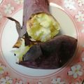 mikeshima's cooksnap of when they made オーブンにお任せ！放置焼芋。.