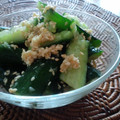 shokolat's cooksnap of when they made きゅうりのアジアン胡麻和え.