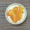 おはなすき's cooksnap of when they made 八百屋さん直伝♪柿ヨーグルト.