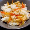 mindoママ's cooksnap of when they made 油揚げとにんじんの炊き込みご飯.