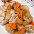 sataco's cooksnap of when they made ５分煮 子供が喜ぶ豚小間肉と大根の煮付け.