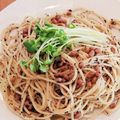 蜜茄子's cooksnap of when they made 簡単！コンロ不使用！納豆ゆかりパスタ.