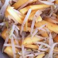 ☆lalapin☆'s cooksnap of when they made 10分完成♪もやしと柿のマリネ風サラダ.