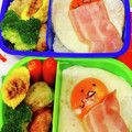 S＊mama♡'s cooksnap of when they made 目玉焼きを簡単かわいく♪ぐでたまキャラ弁.