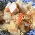 yumin☆33's cooksnap of when they made キャベツと厚揚げの煮物.