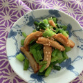 ピンクのたまご's cooksnap of when they made 簡単！小松菜とさつま揚げの胡麻和え.
