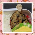 ゆけり３兄弟's cooksnap of when they made リメイク☆ひじきの煮物で鶏つくね.