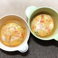 sAix59's cooksnap of when they made 全部レンジ！かに玉風卵焼き.