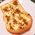 そらいろ猫's cooksnap of when they made トーストバリエ＠クリームチーズ＆黒砂糖.