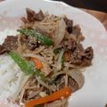 もかもかと's cooksnap of when they made プルコギ(すき焼きのタレを使いプルコギ).