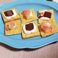 kmcats's cooksnap of when they made クラッカーのとろーりチョコマシュマロ*.
