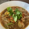 ecobeer's cooksnap of when they made 濃厚にサッポロ一番みそラーメンをアレンジ.