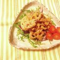 yesmama's cooksnap of when they made アジアン風☆レンコンと豚肉のキンピラ.