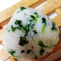 こずっぺ's cooksnap of when they made みどりなおにぎり（大根の葉利用）.