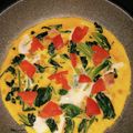 さいれん２合's cooksnap of when they made ほうれん草とミニトマトのオムレツ.