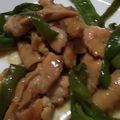 ヨシヨッシー's cooksnap of when they made 鶏もも肉とピーマンの炒めもの.