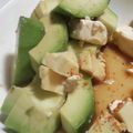 ヨシヨッシー's cooksnap of when they made アボカドクリームチーズの麺つゆ七味和え☆.