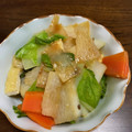 もかめーる's cooksnap of when they made ほっくり☆長いもと白菜のバター醤油炒め.